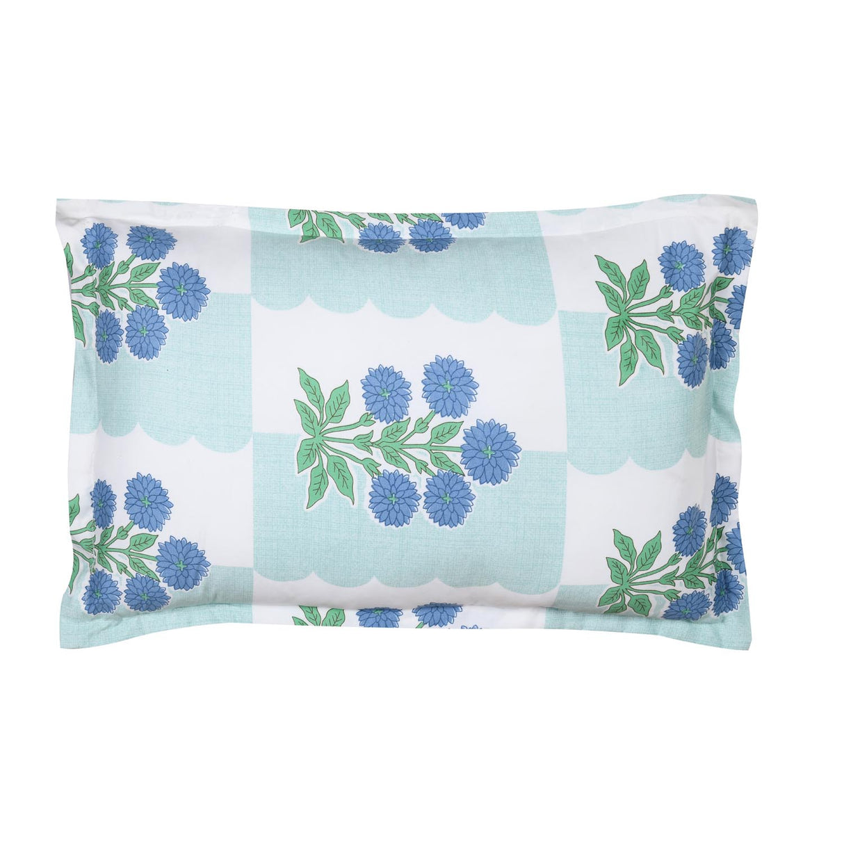 Botanica Pop Polyester Single Bedsheet with Pillow Cover- Multicolor