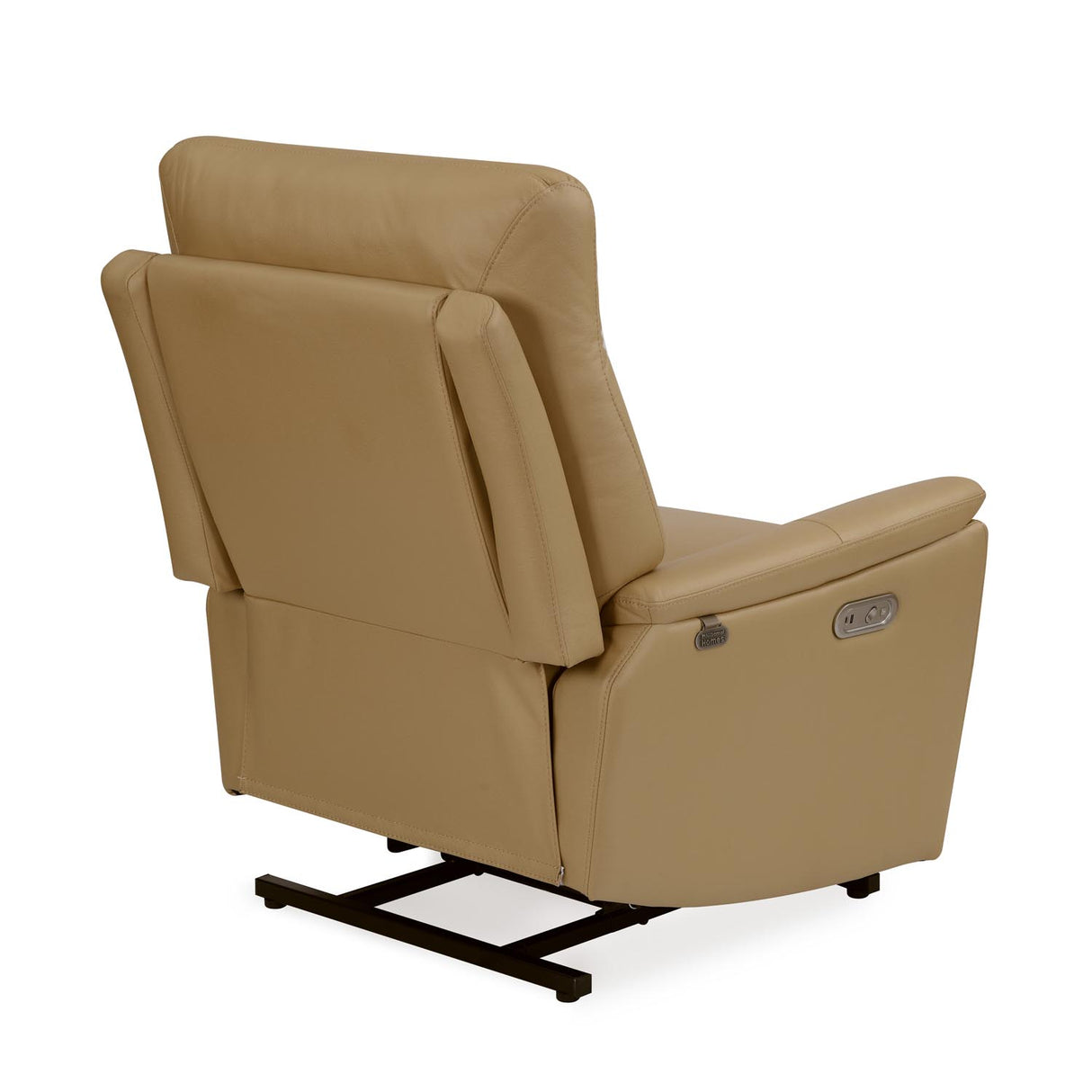 Credal 1 Seater Electric Rocker Recliner Sofa- Mustard