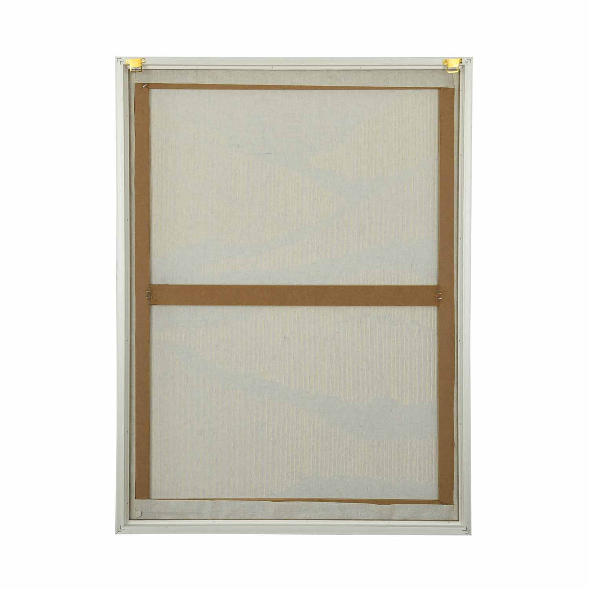 Abstract Waves Canvas Wall Painting- White