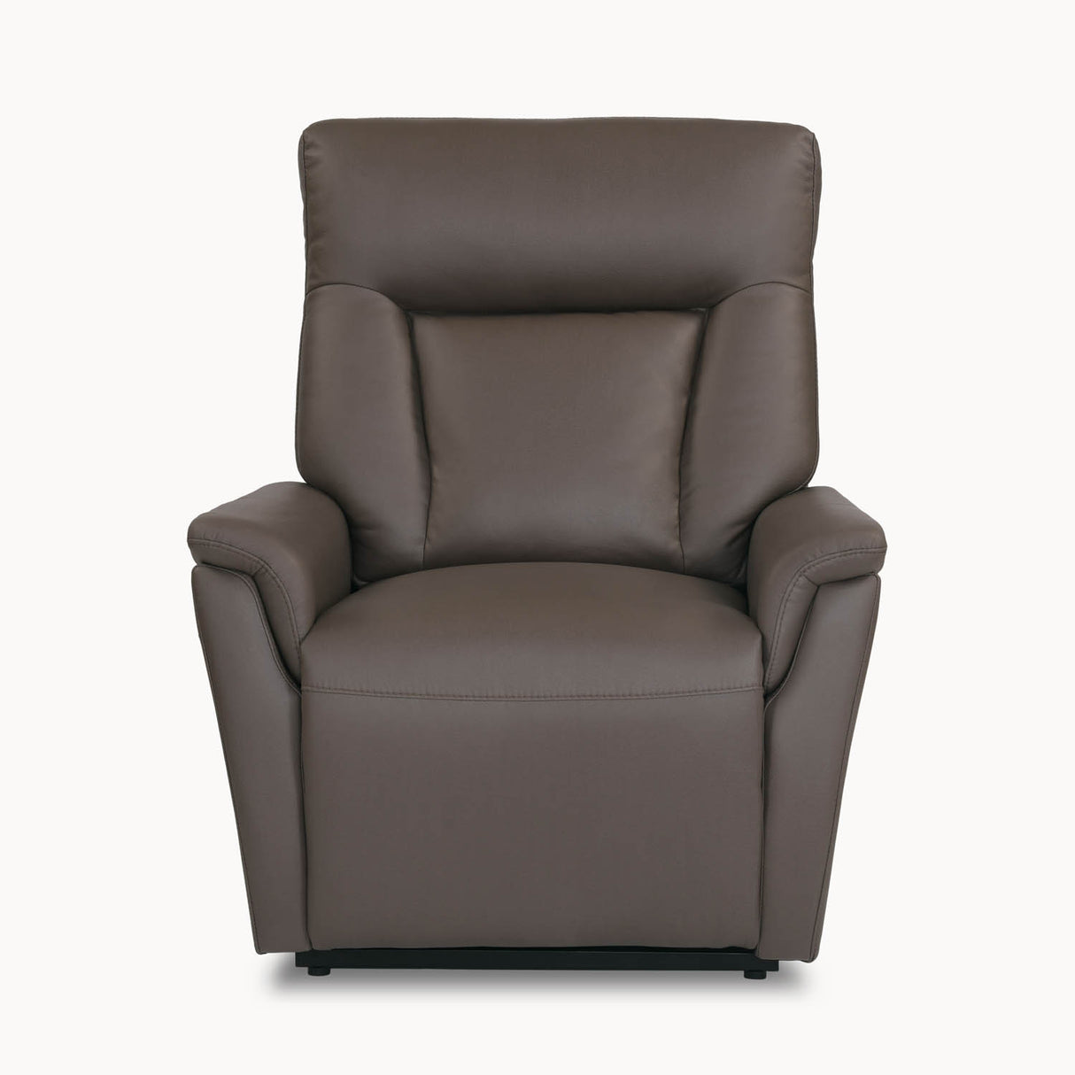 Credal 1 Seater Electric Rocker Recliner Sofa- Brown