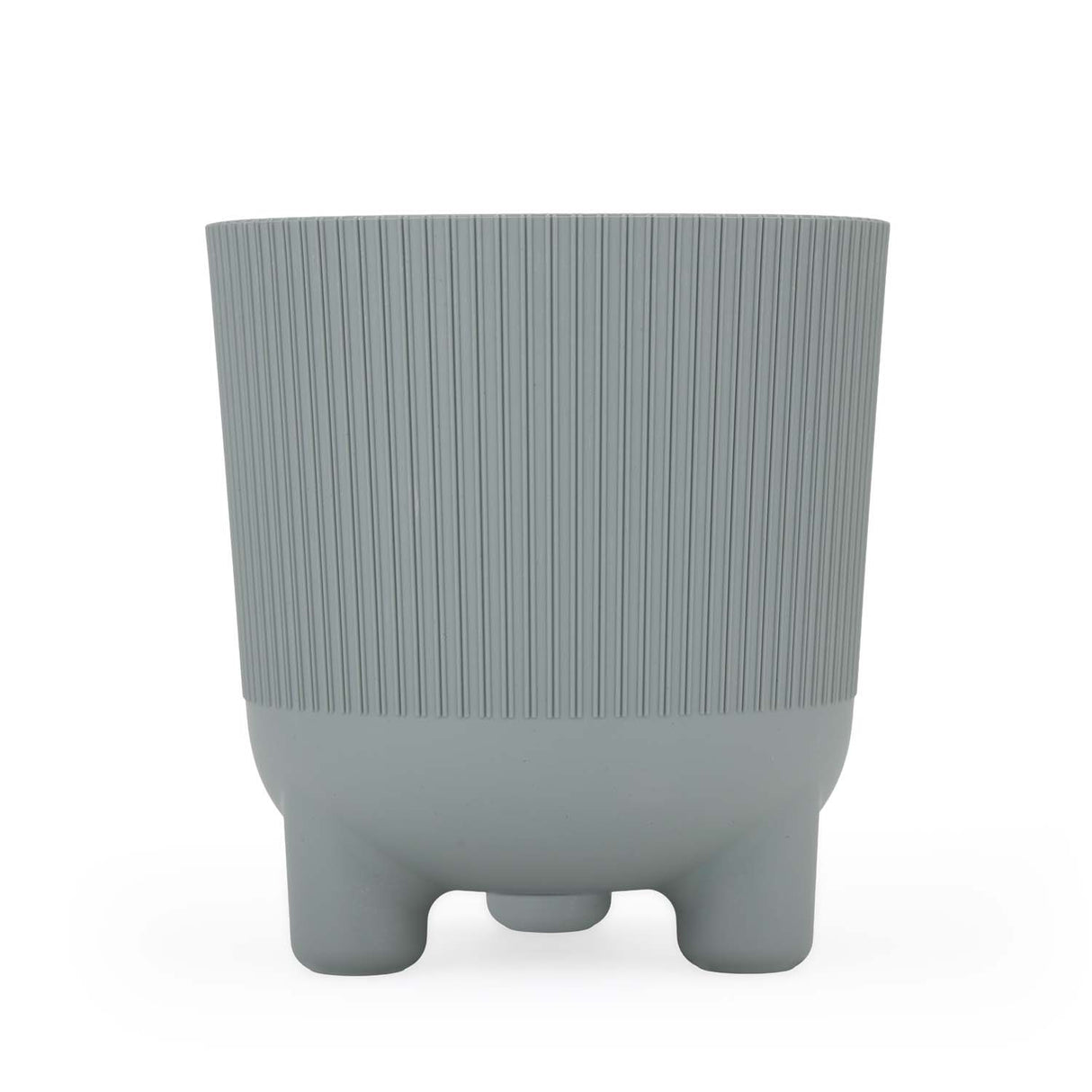 Recycled Mini Fluting Planter 15cm- Green