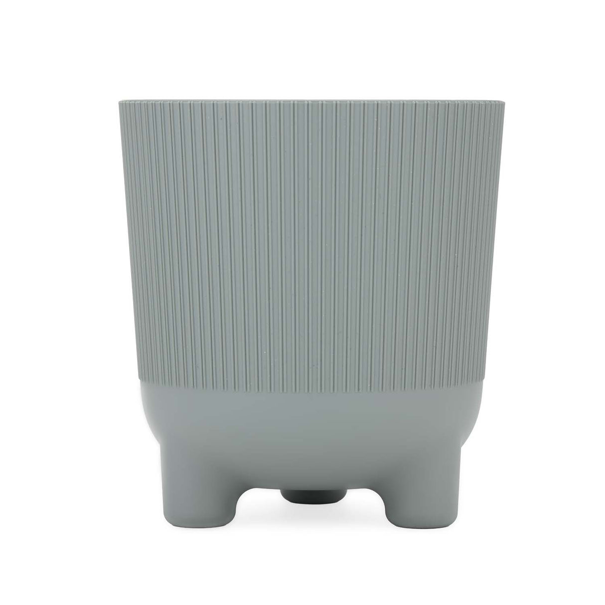 Recycled Mini Fluting Planter 15cm- Green