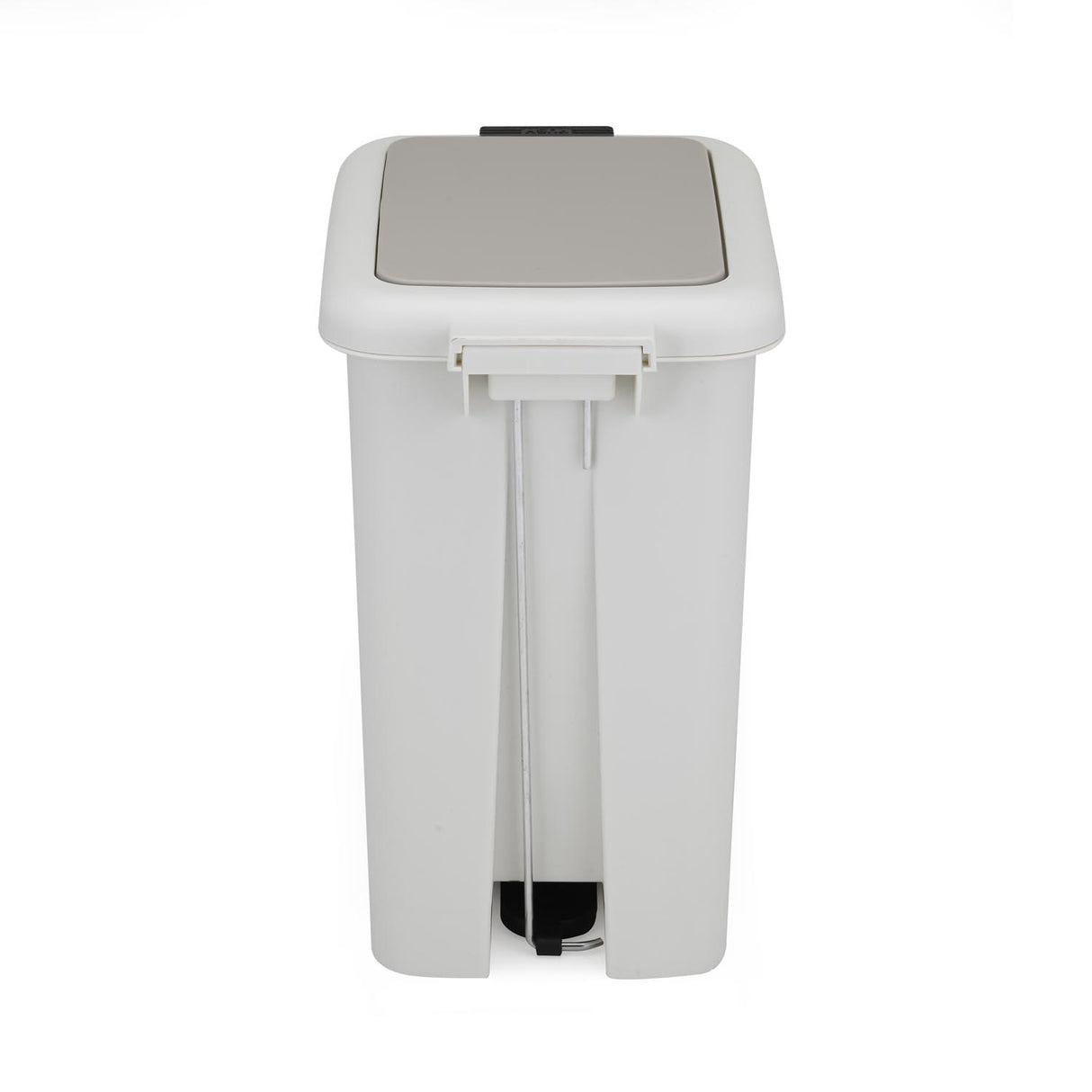 Pedal Press 6.5 L Polypropylene Dustbin- Grey