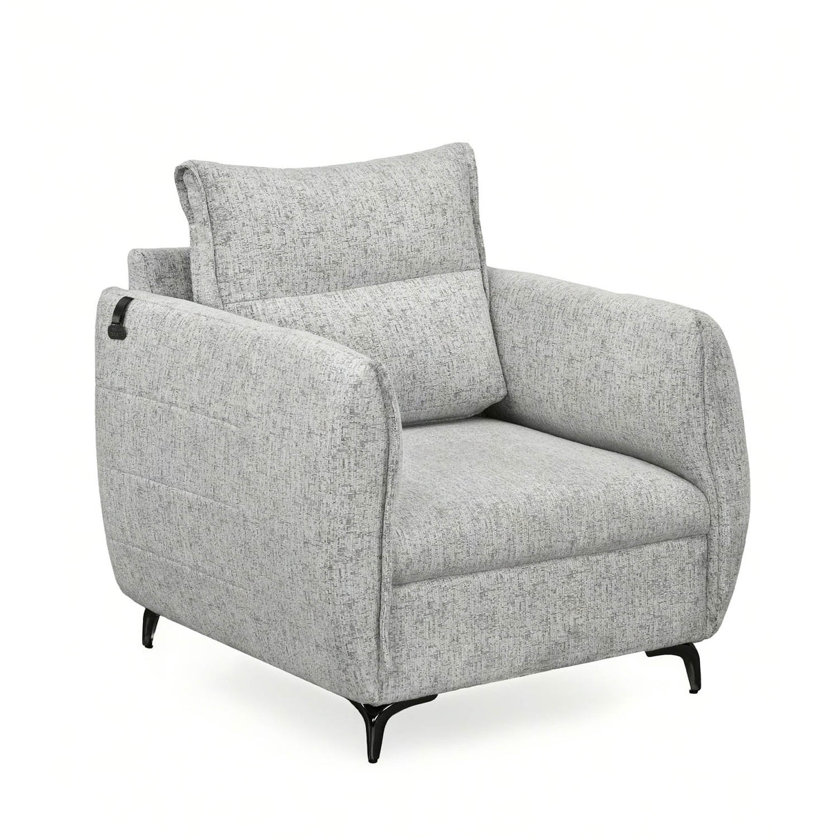 Infinia 1 Seater Fabric Sofa- Off White