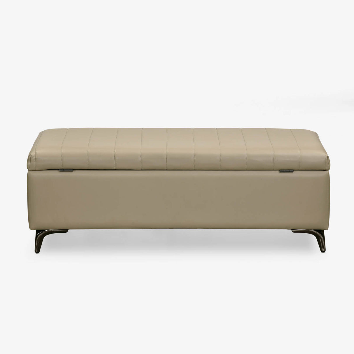 Infnia 2 Seater Leatherette Bench- Beige