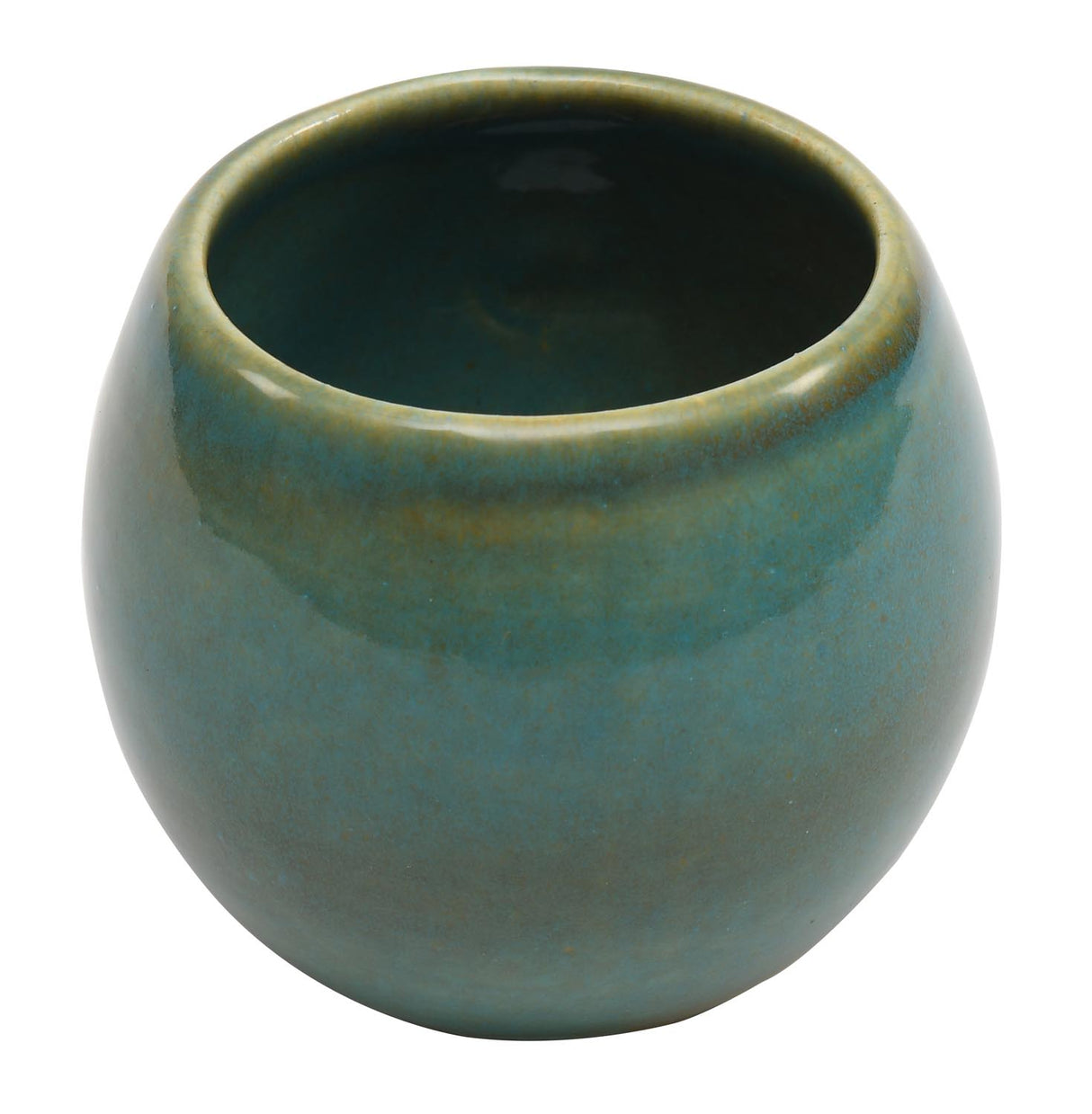 Glaze 330ml Oval Stoneware Coffee Mug- Green