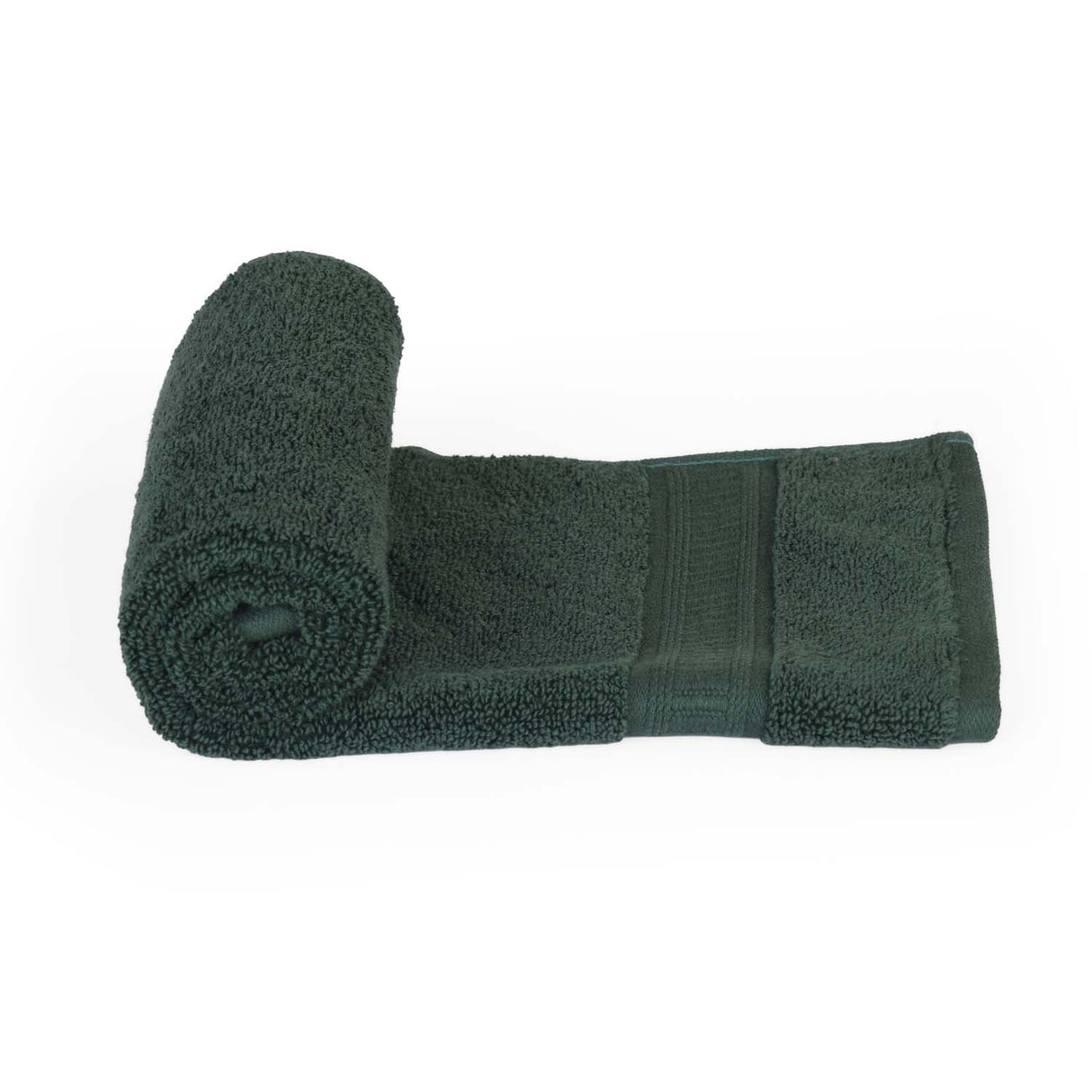 Cotton Zero Twist Hand Towel- Green