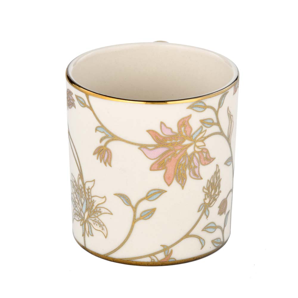 Porcelain Coffee Mug Set of 6- Beige