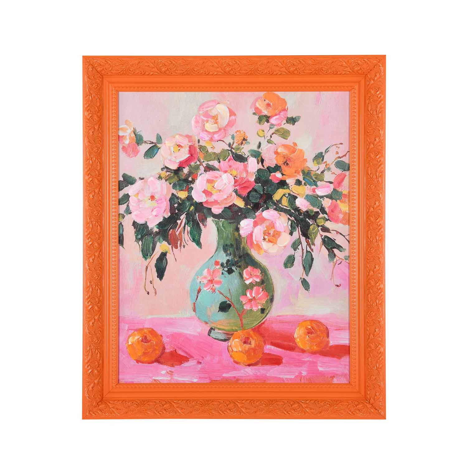 Botanical Art Canvas Wall Painting- Multicolor