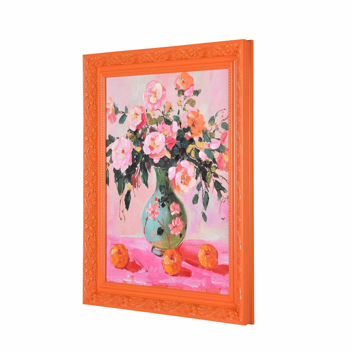 Botanical Art Canvas Wall Painting- Multicolor