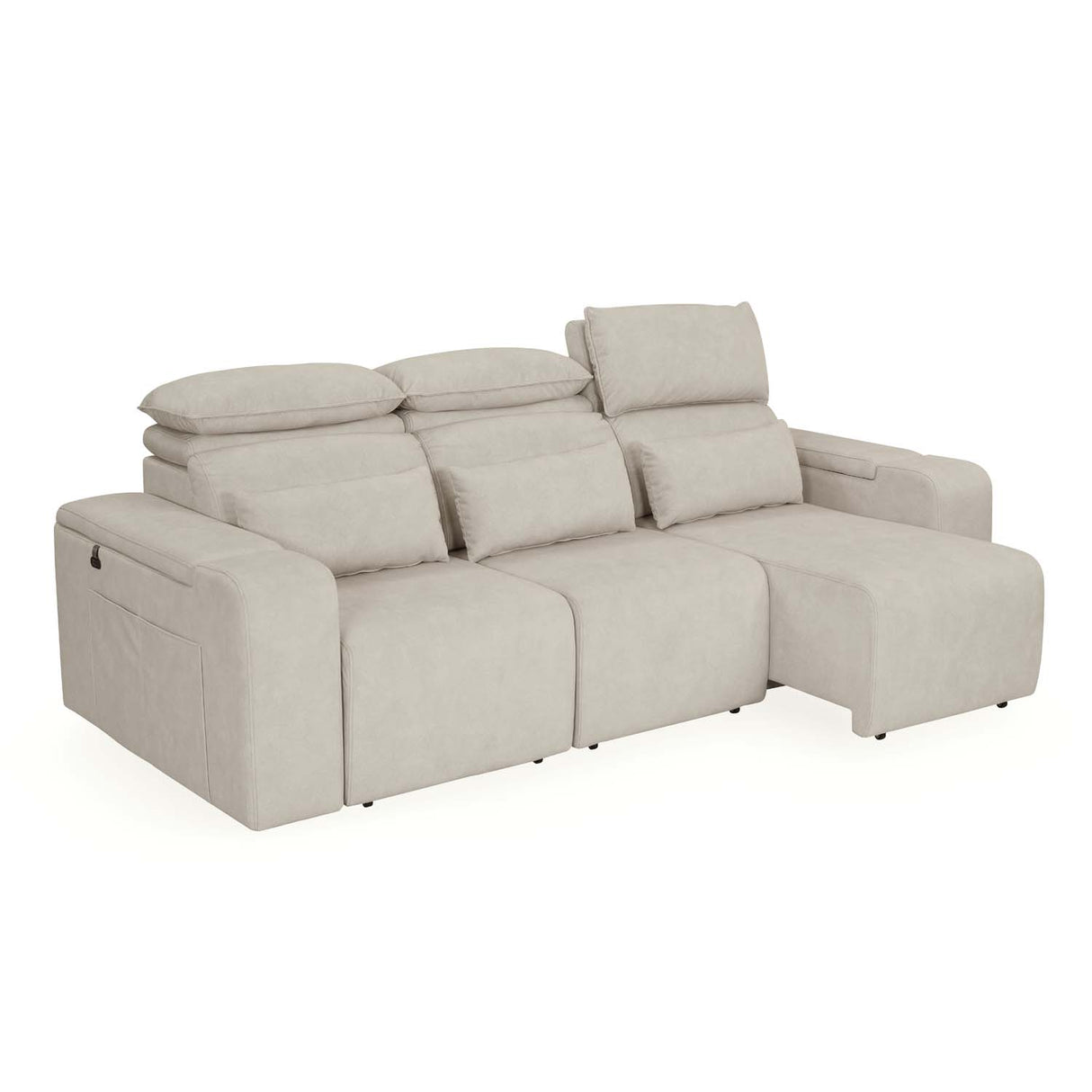 Glide 3 Seater Electric Slider Sofa Kit- Beige