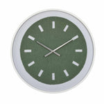 Tufted Grass MDF Wall Clock- Green