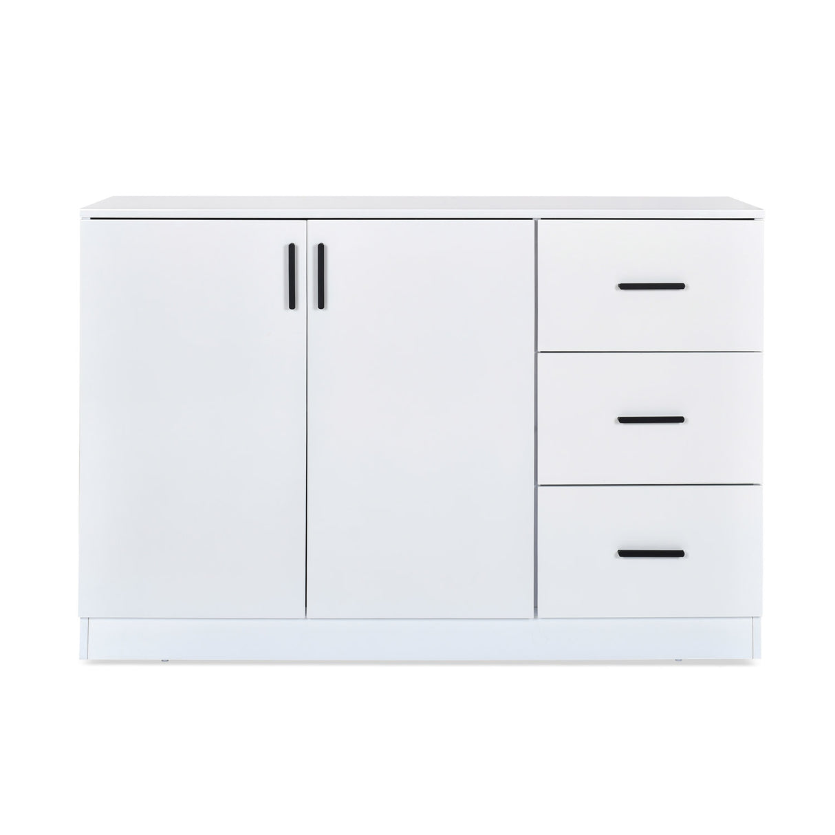 Edur Buffet Sideboard Cabinet (White)