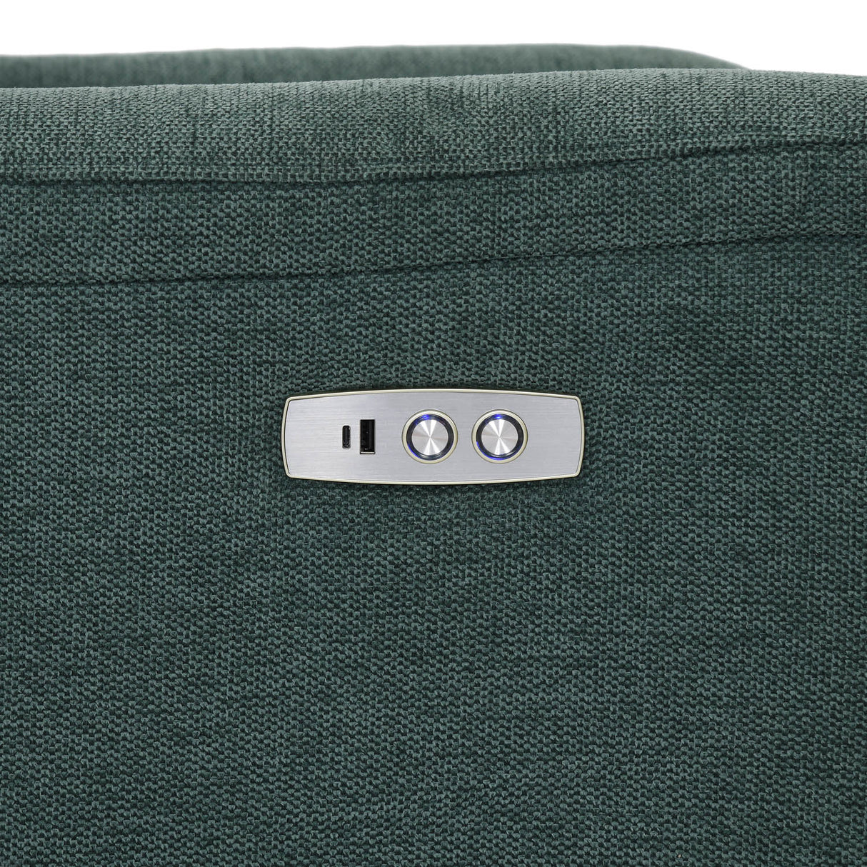 Regno 1 Seater 360-Degree Swivel Electric Recliner - Green