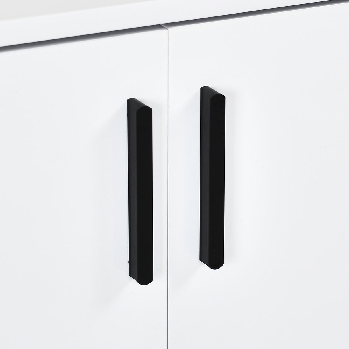 Edur Buffet Sideboard Cabinet (White)