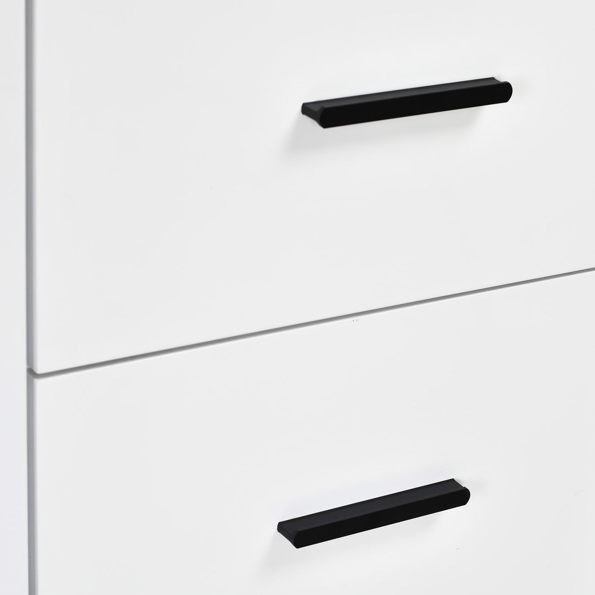 Edur Buffet Sideboard Cabinet (White)