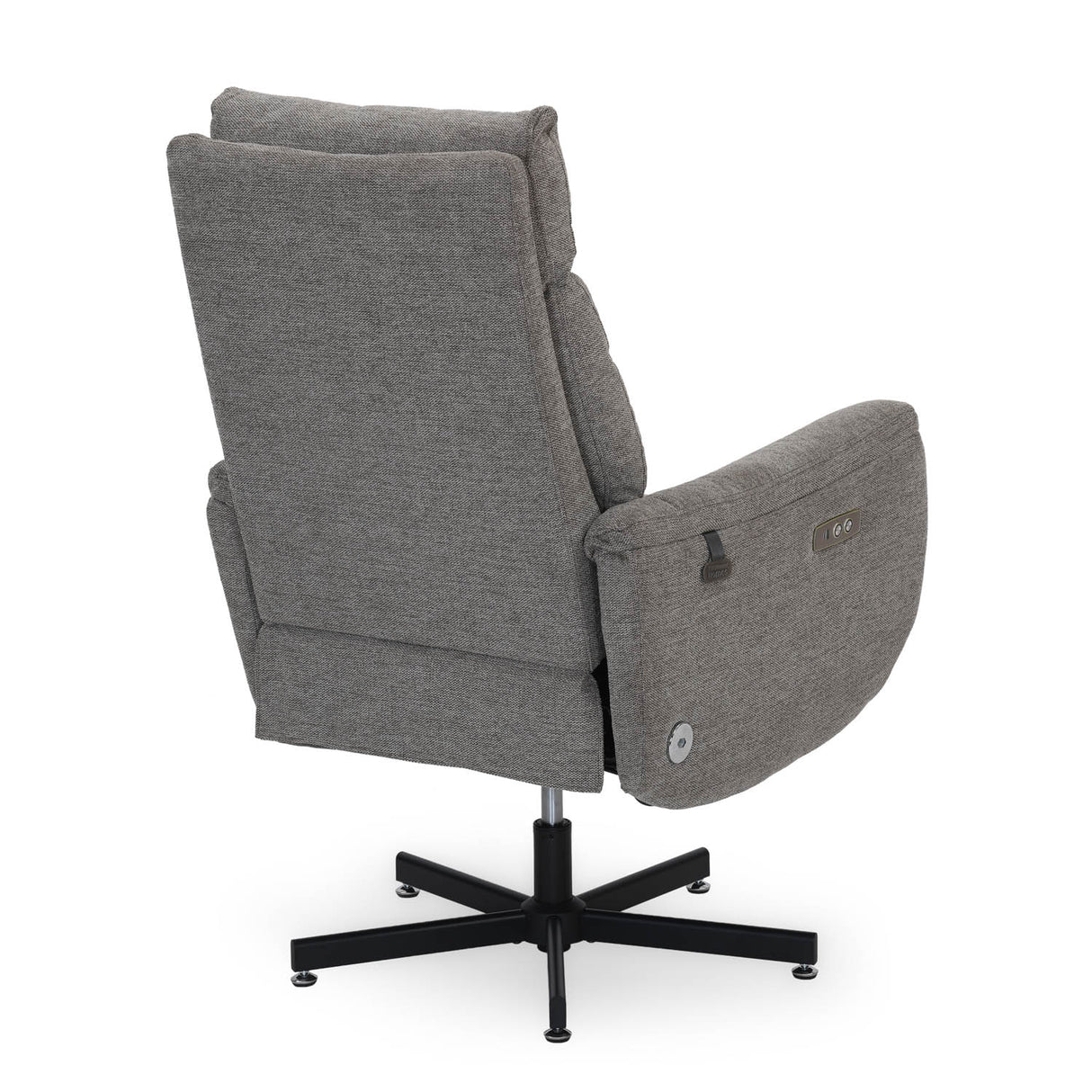 Regno 1 Seater 360-Degree Swivel Electric Recliner - Khaki