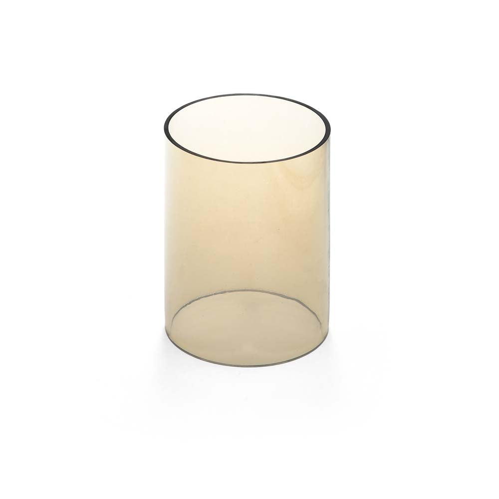 Dual Arch Candle Holder Small- Brown and Gold