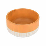 Decorative Dual Tone Urli- Brown and White