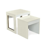Nix Nest Table Set of 2 (Ivory White)