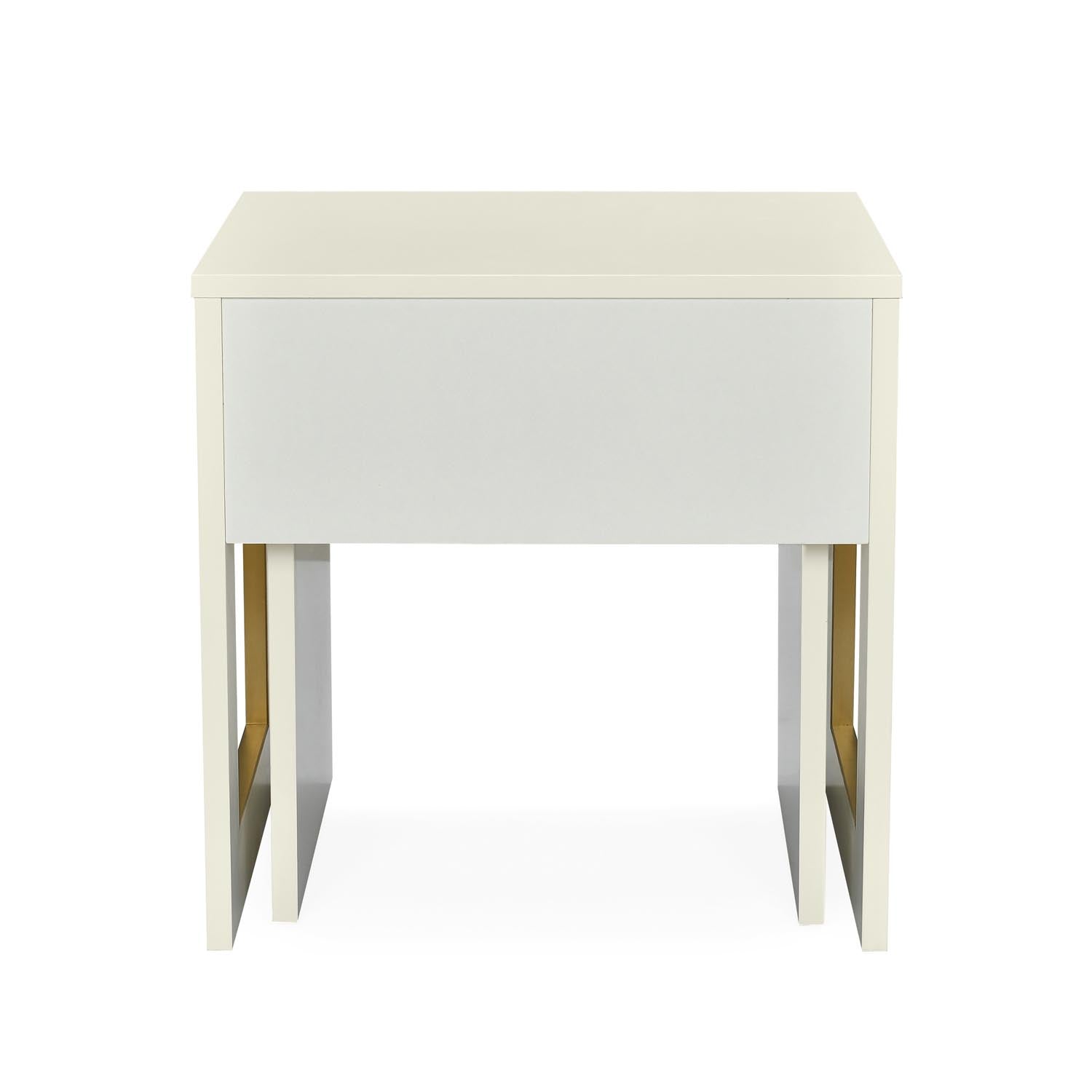 Nix Nest Table Set of 2 (Ivory White)