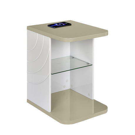 Cassini Side Table (White)