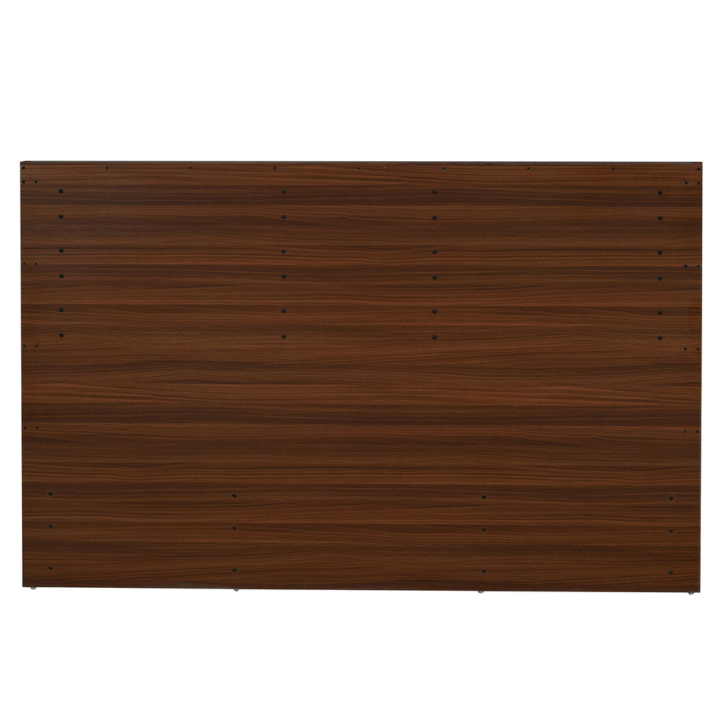 Noir Max Bed with Box Storage (Walnut)