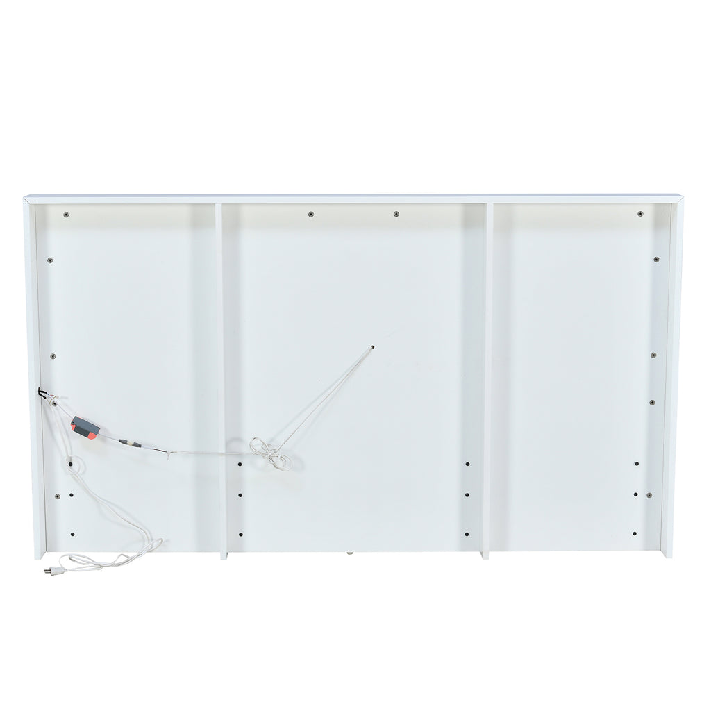 Galaxy Max Bed with Box Storage (White)