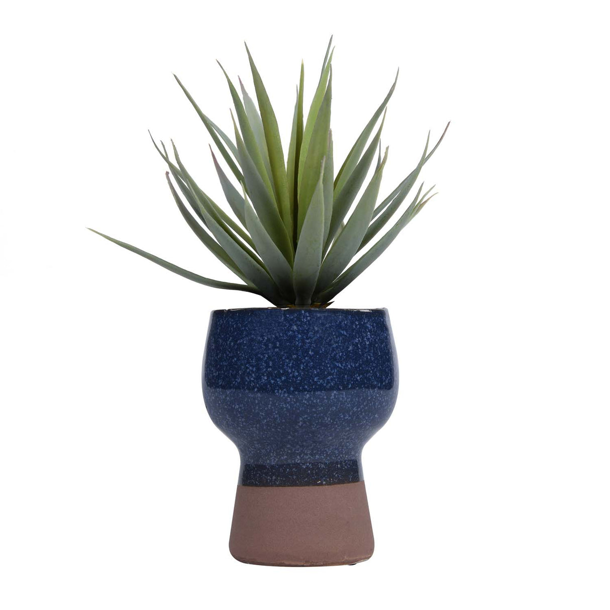 Agave Succulent Artificial Potted Plant- Green