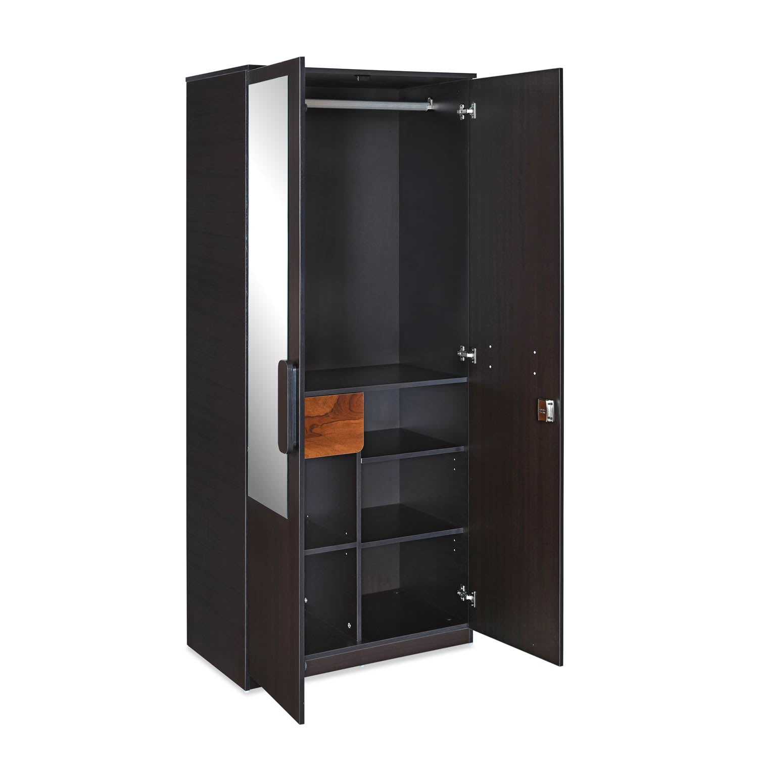 Raven Wooden 2 Door Wardrobe- Wenge