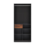 Raven Wooden 2 Door Wardrobe- Wenge