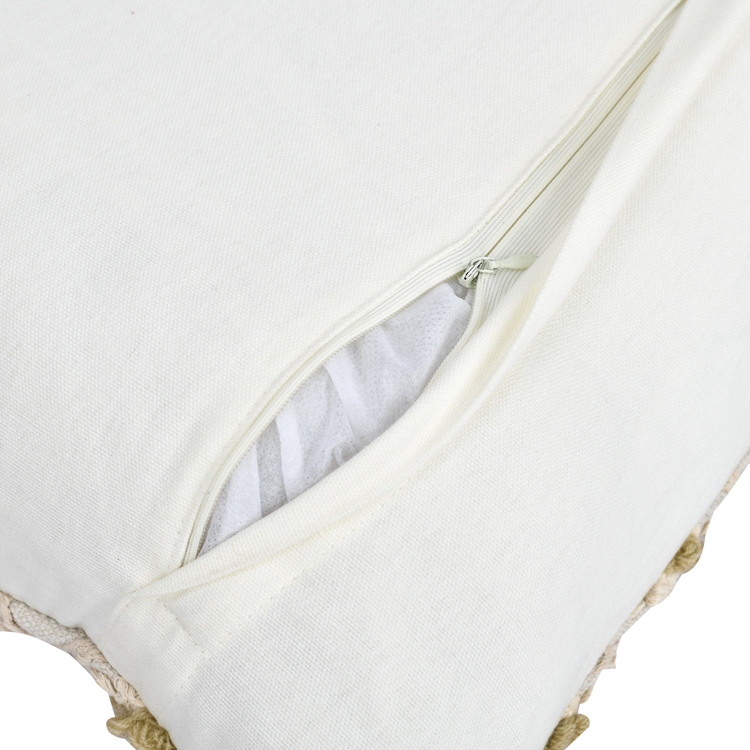 Geometric Embroidered Cotton & Polyester 16