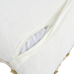 Geometric Embroidered Cotton & Polyester 16