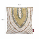 Leaf Embroidered Cotton & Polyester 16