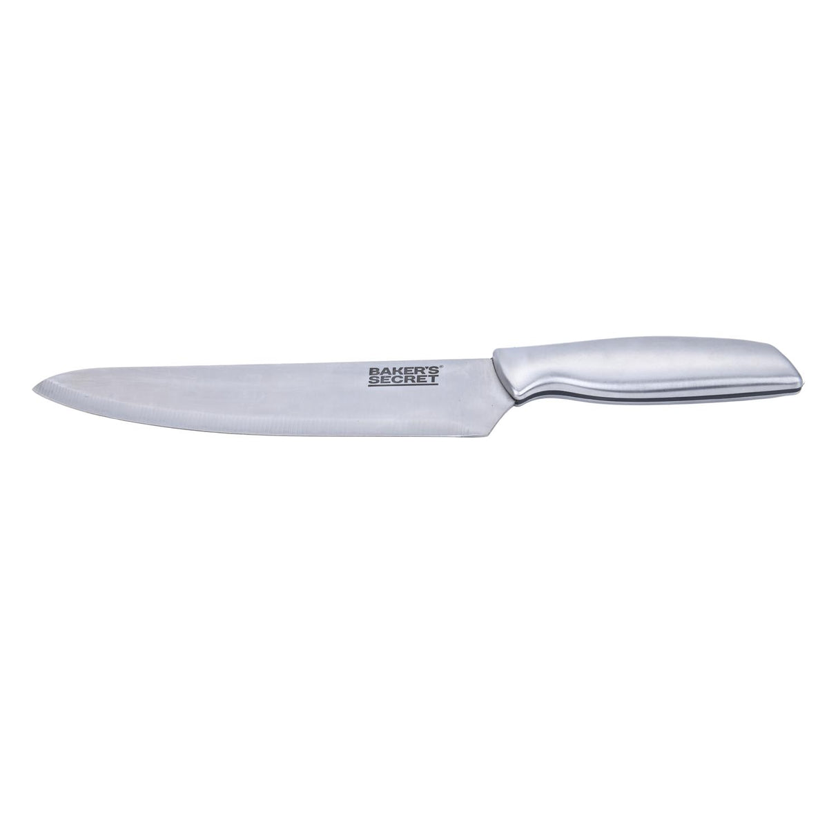 Baker's Secret Stainless Steel Chef Knife- Silver