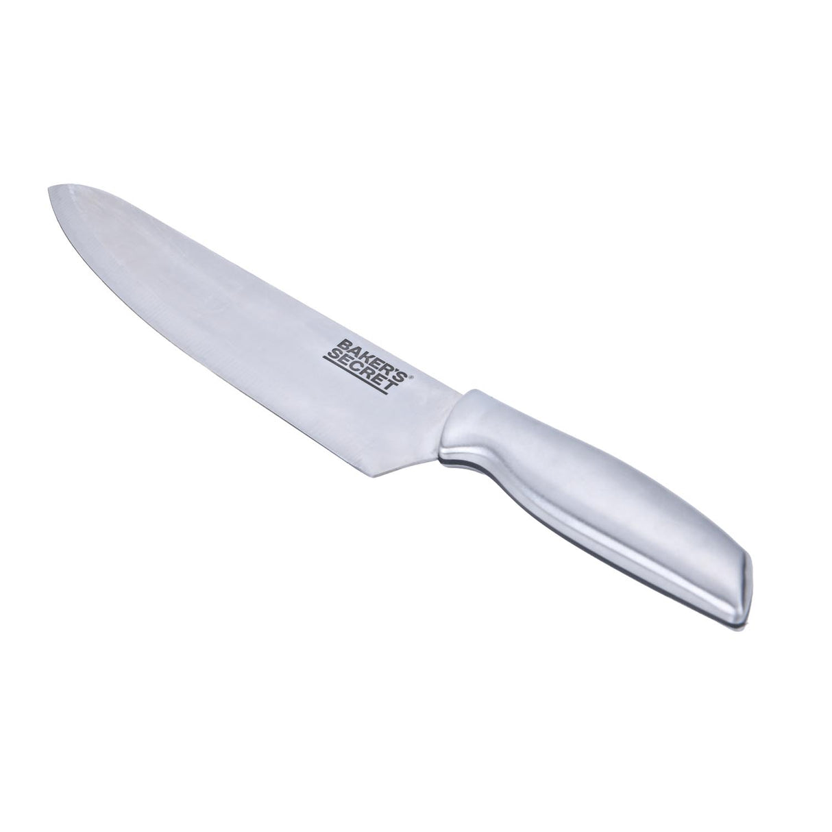 Baker's Secret Stainless Steel Chef Knife- Silver