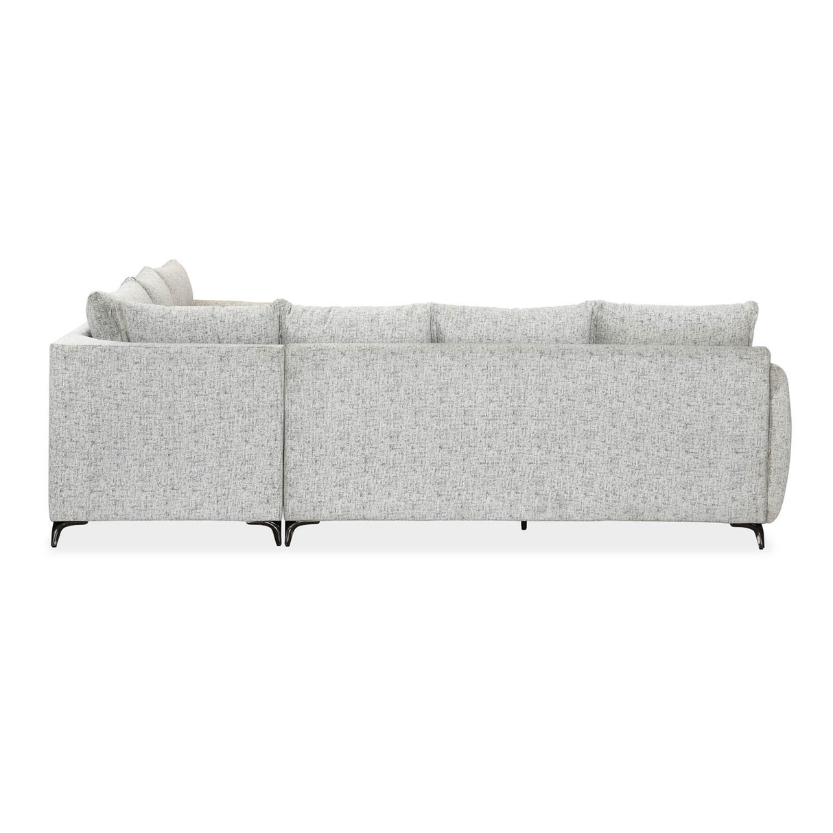 Infinia 3+2+1 Seater Fabric Sofa Set with Left Corner Sofa- Off White