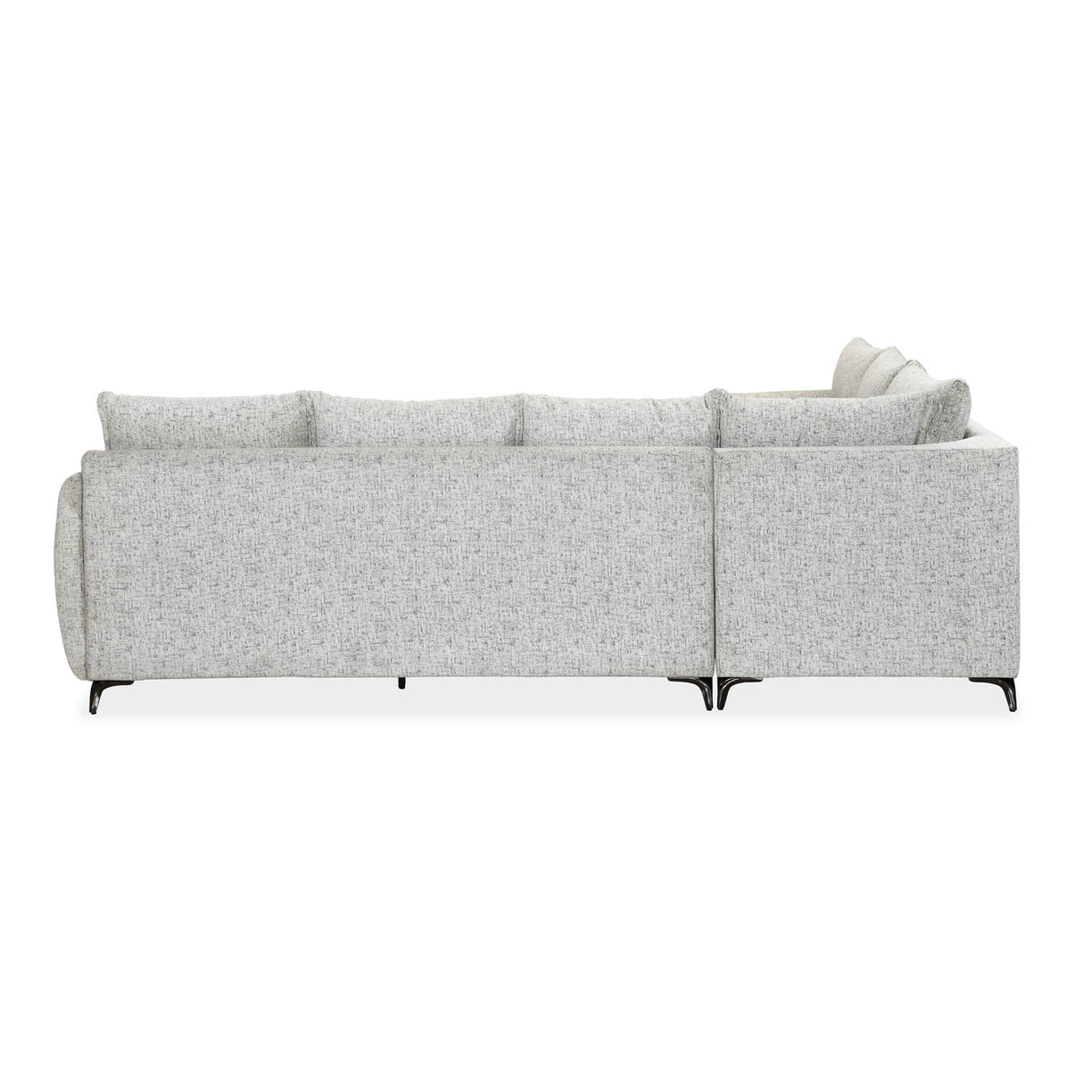 Infinia 3+2+1 Seater Fabric Sofa Set with Right Corner Sofa- Off White