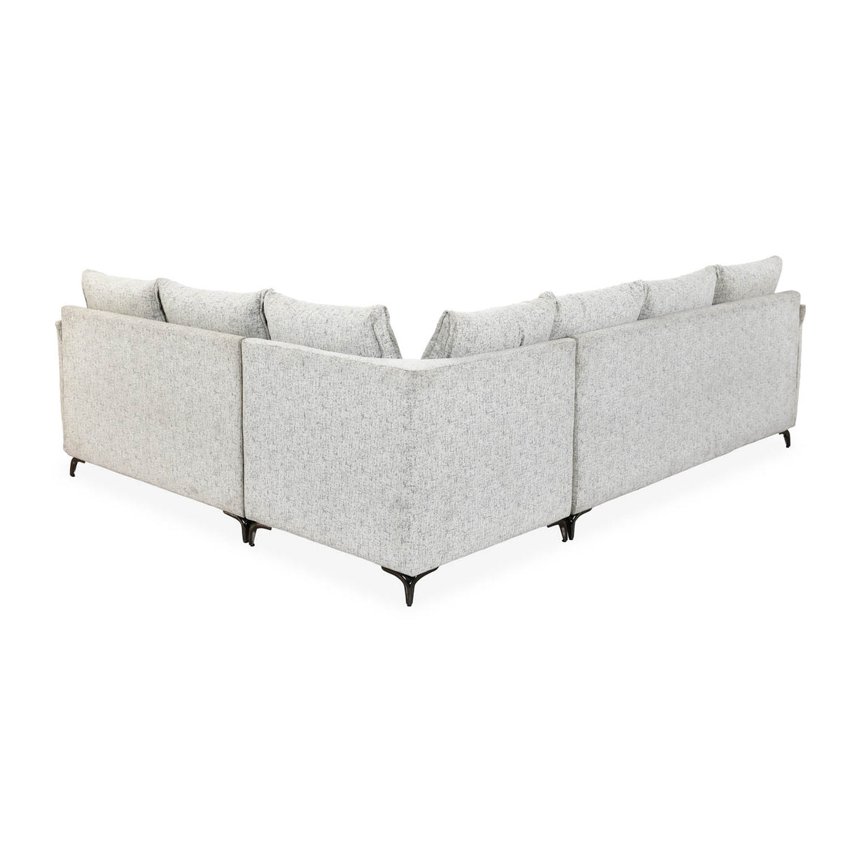 Infinia 3+2+1 Seater Fabric Sofa Set with Left Corner Sofa- Off White