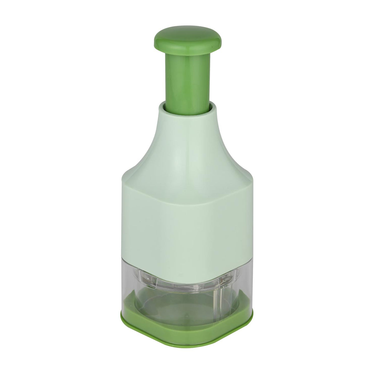 Baker's Secret Manual Push Food Chopper- Green