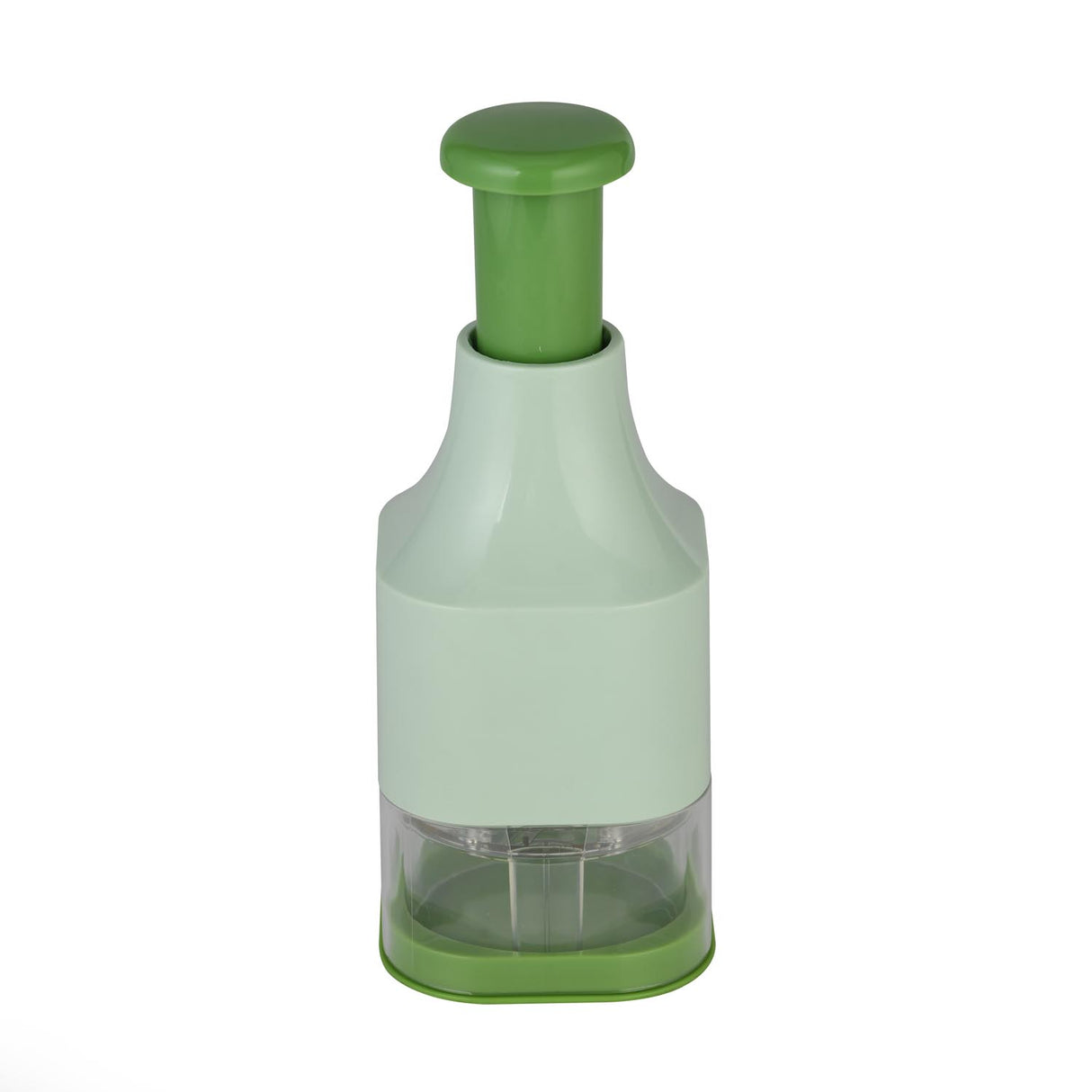 Baker's Secret Manual Push Food Chopper- Green
