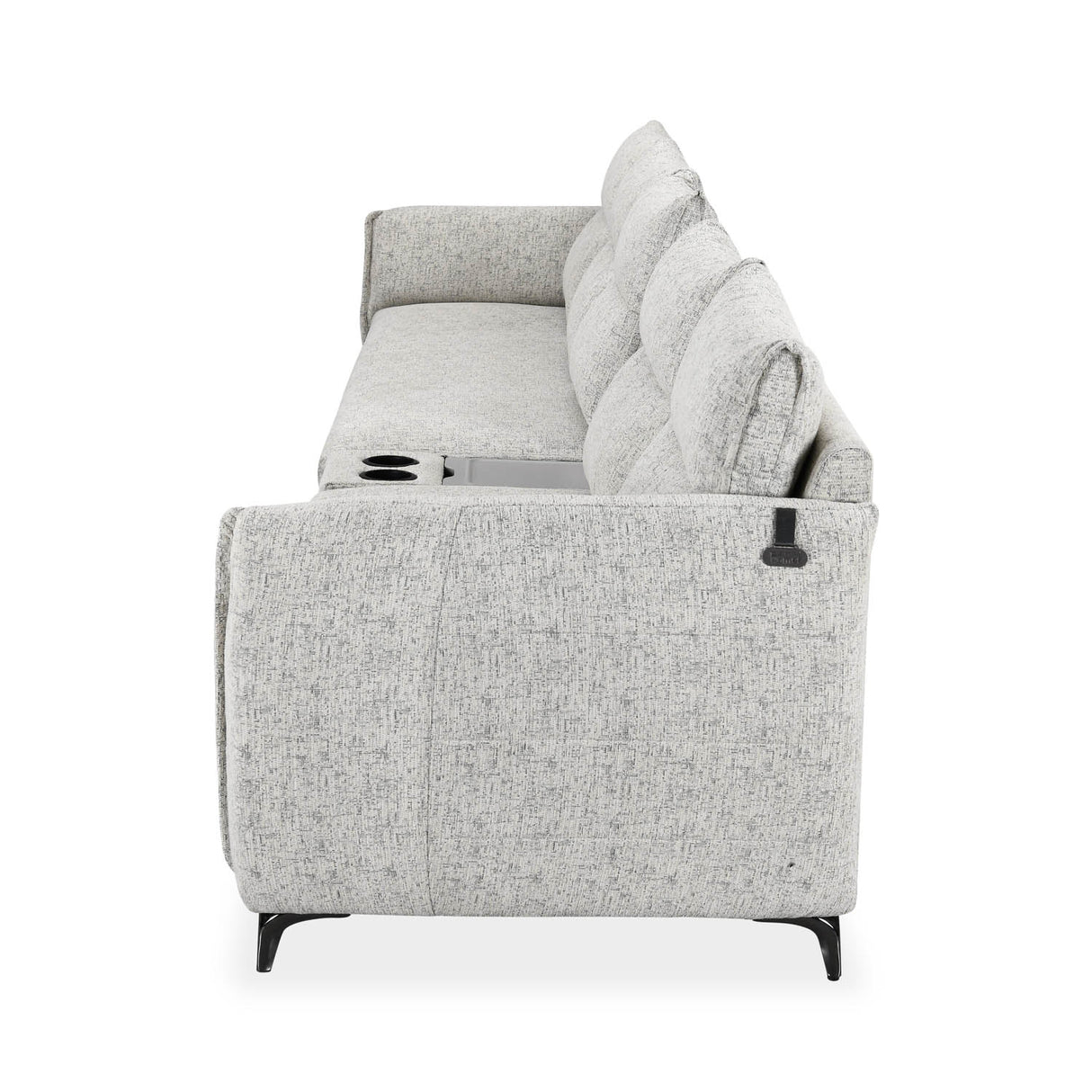 Infinia 3+2 Seater Fabric Sofa Set with Rectangle Console- Off White