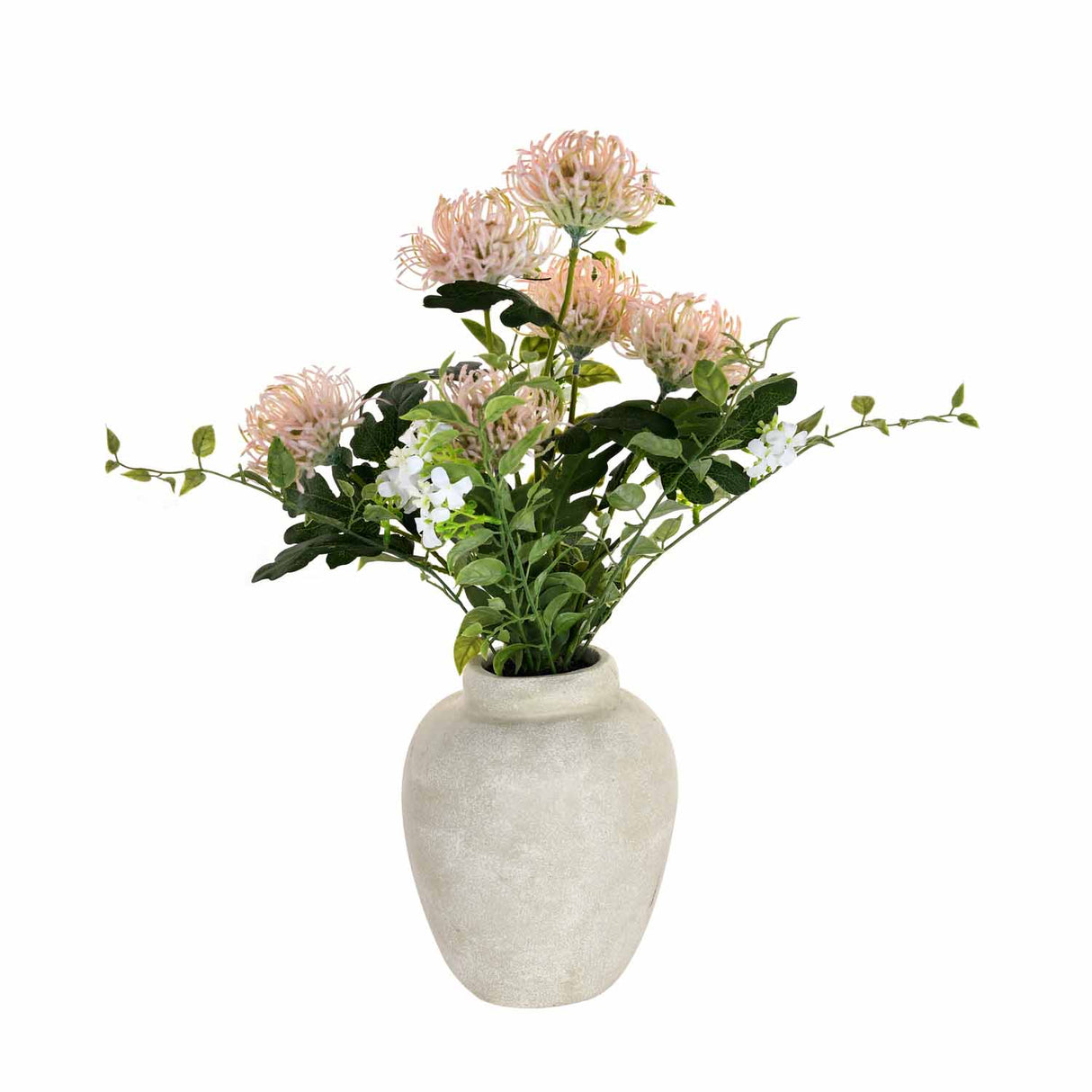 Artificial Daisy Flower Potted Plant - Pink