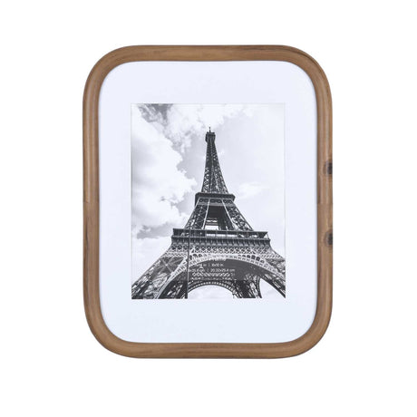 Single Pic 8"x10" Photo Frame- Brown