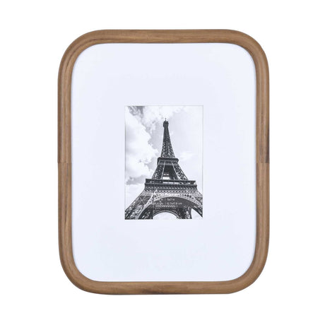 Single Pic 5"x7" Photo Frame- Brown