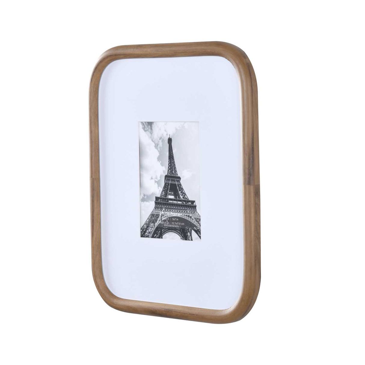 Single Pic 5"x7" Photo Frame- Brown