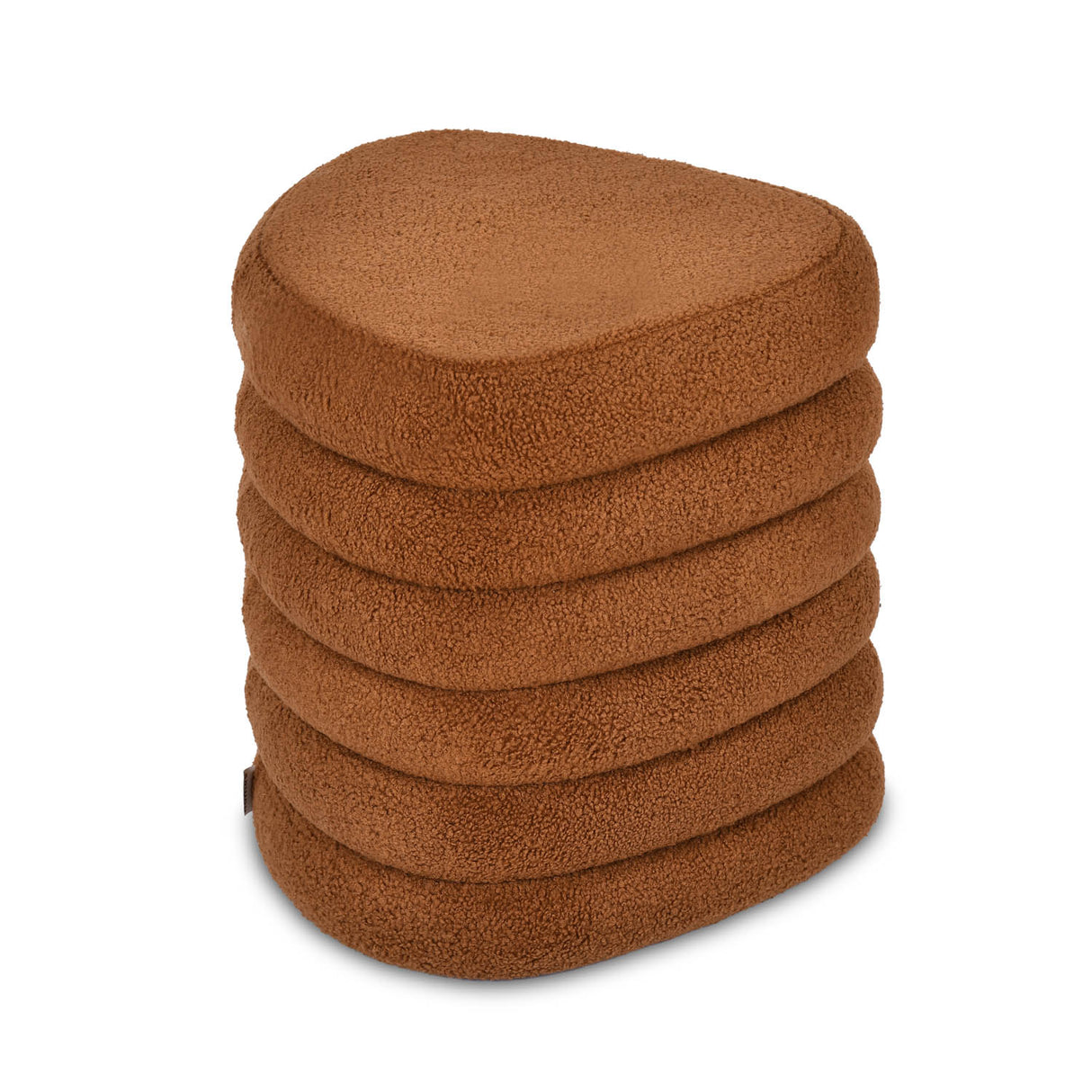 Taro Ottoman with Storage- Terracotta