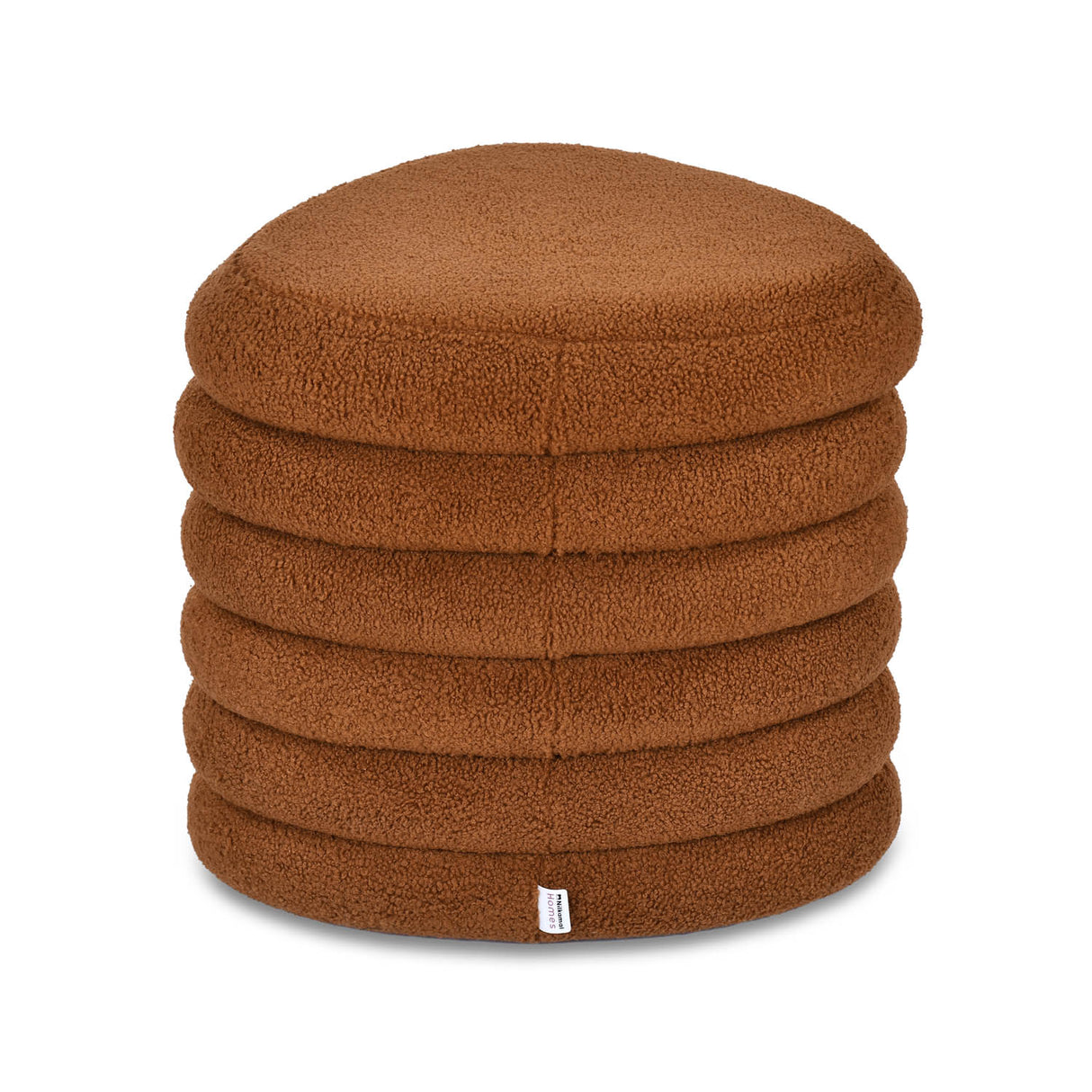 Taro Ottoman with Storage- Terracotta