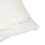 Abstract Patch Pattern Cotton Cushion Cover- Brown