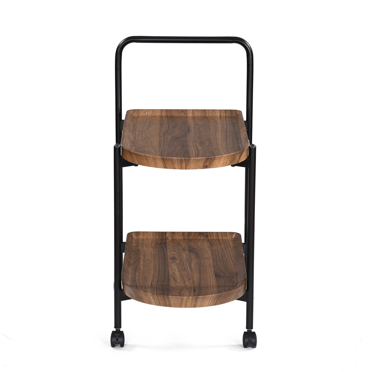 Soho Serving Cart- Walnut Brown